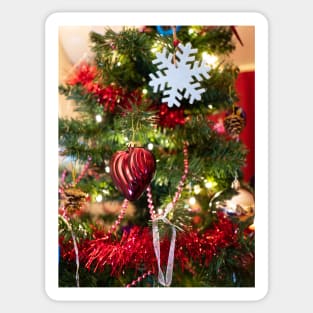 Buy Christmas Greeting Cards with snowflake Sticker